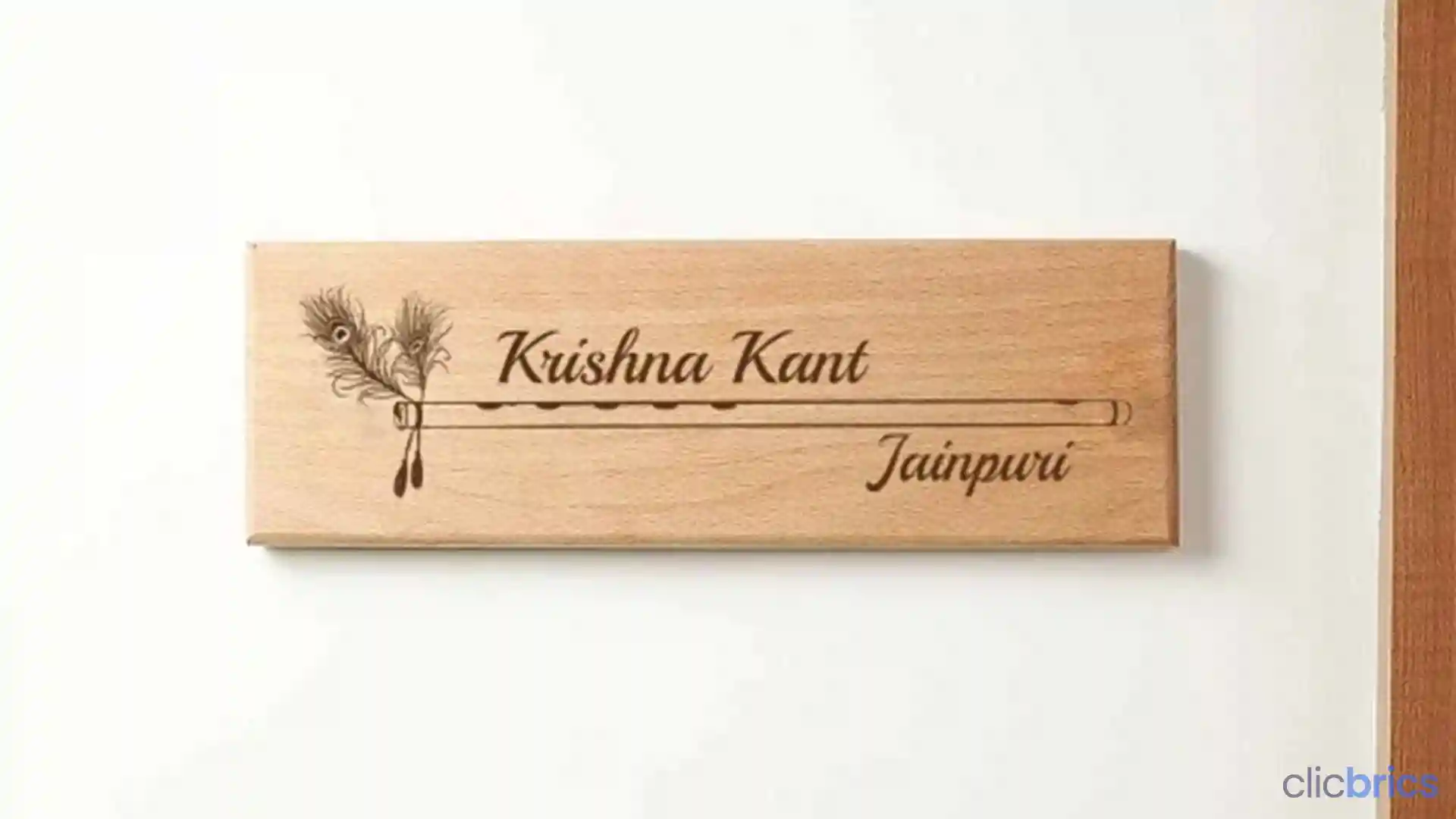 10 Name Plate Design Ideas To Enhance The Welcome Feel